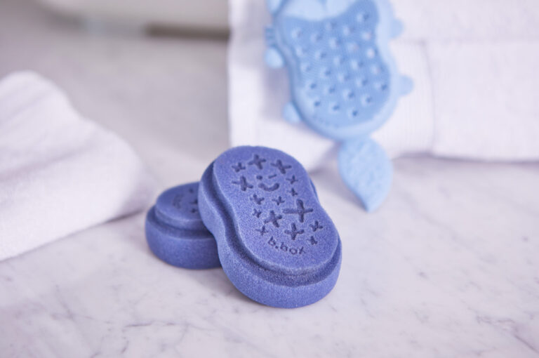 b.box Zamjenska spužvica za kupanje, lullaby blue 2 kom