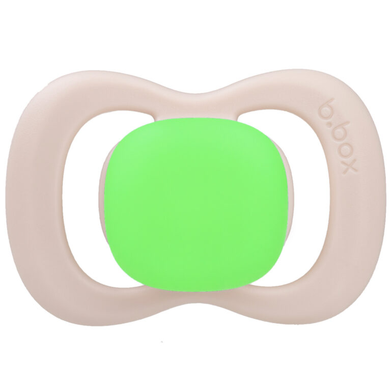 b.box Silikonska duda Glow - blush + latte