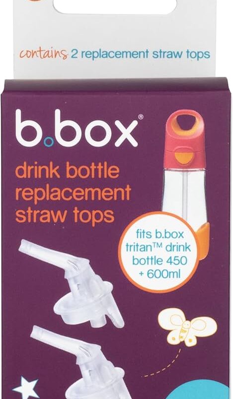 b.box Rezervna gornja slamka za Tritan bočice sa slamkom (450 i 600 ml) – 2 kom - Slika 2