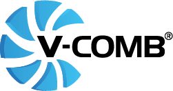 V-COMB logo