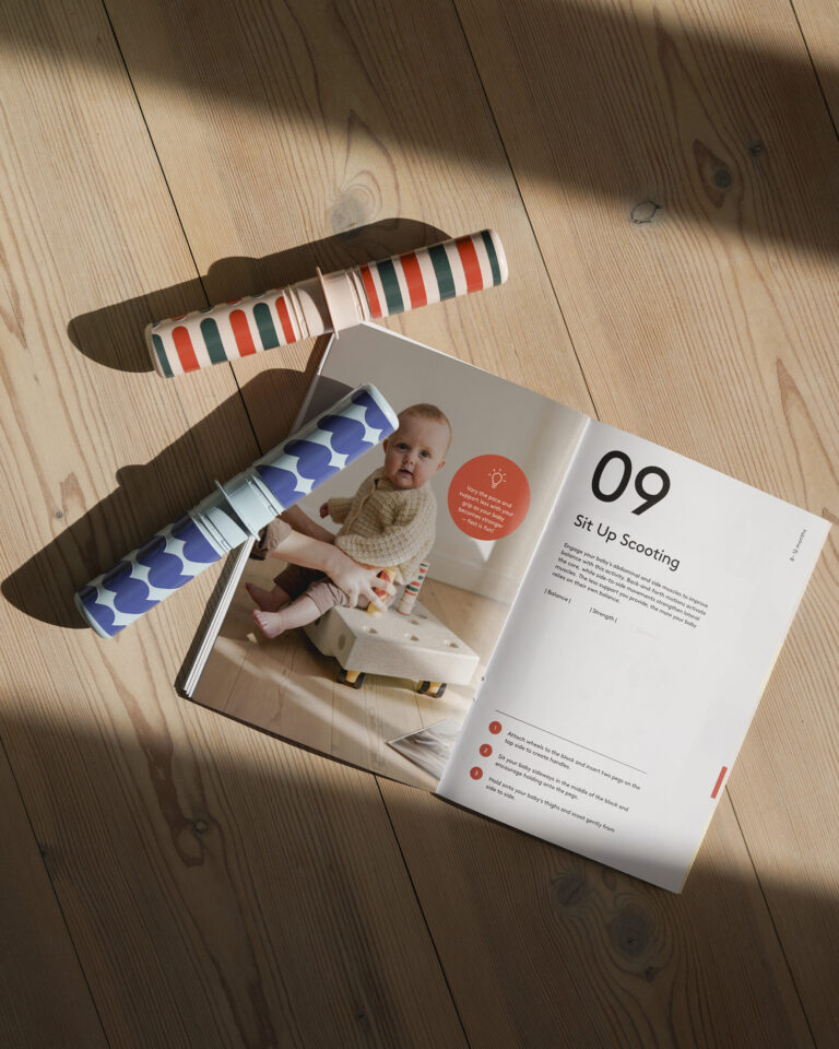 MODU Baby Activity set, Deep Blue / Sky Blue