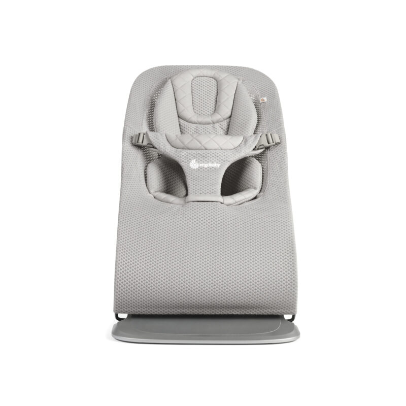 Ergobaby Evolve ležaljka 3u1 mrežasta - Light Grey - Slika 2