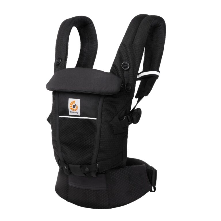 Ergobaby Adapt SoftFlex Mesh nosiljka, Onyx crna