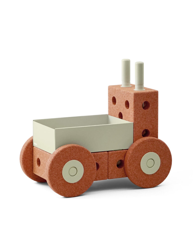 MODU 3-in-1 Baby Walker, Burnt Orange / Dusty Green