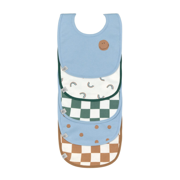 Lässig Set Podbradnjaka 5 kom, Happy Rascals Smile sky blue