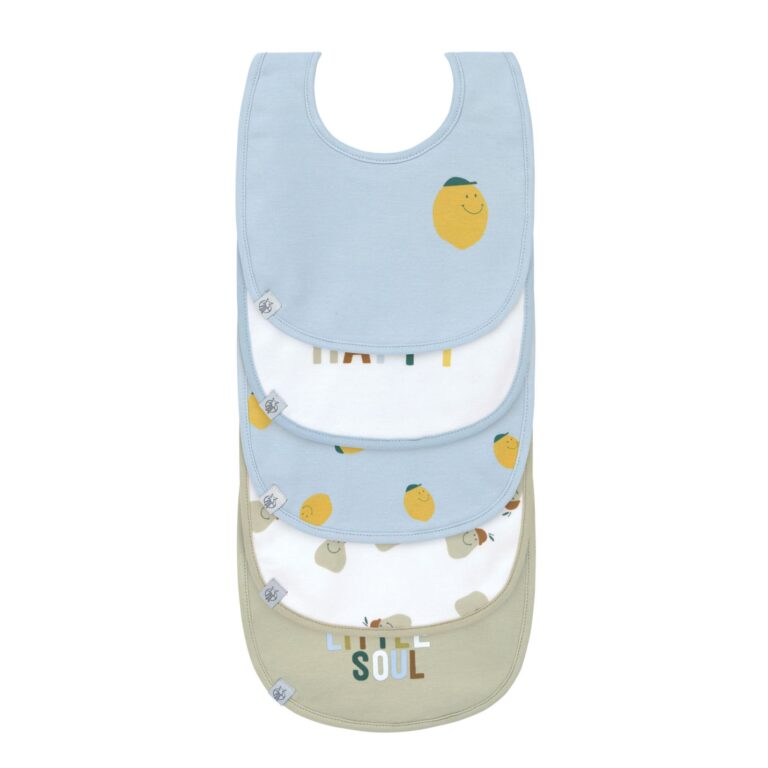 Lässig Set Podbradnjaka 5 kom, Happy Fruits Lemon