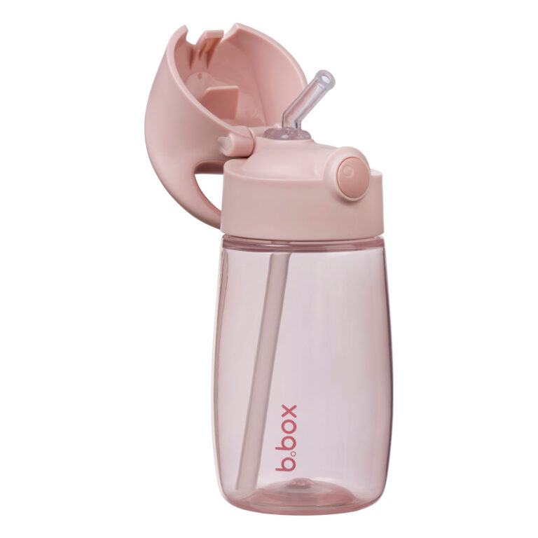 b.box Bočica sa slamkom Junior 380ml - blush crush