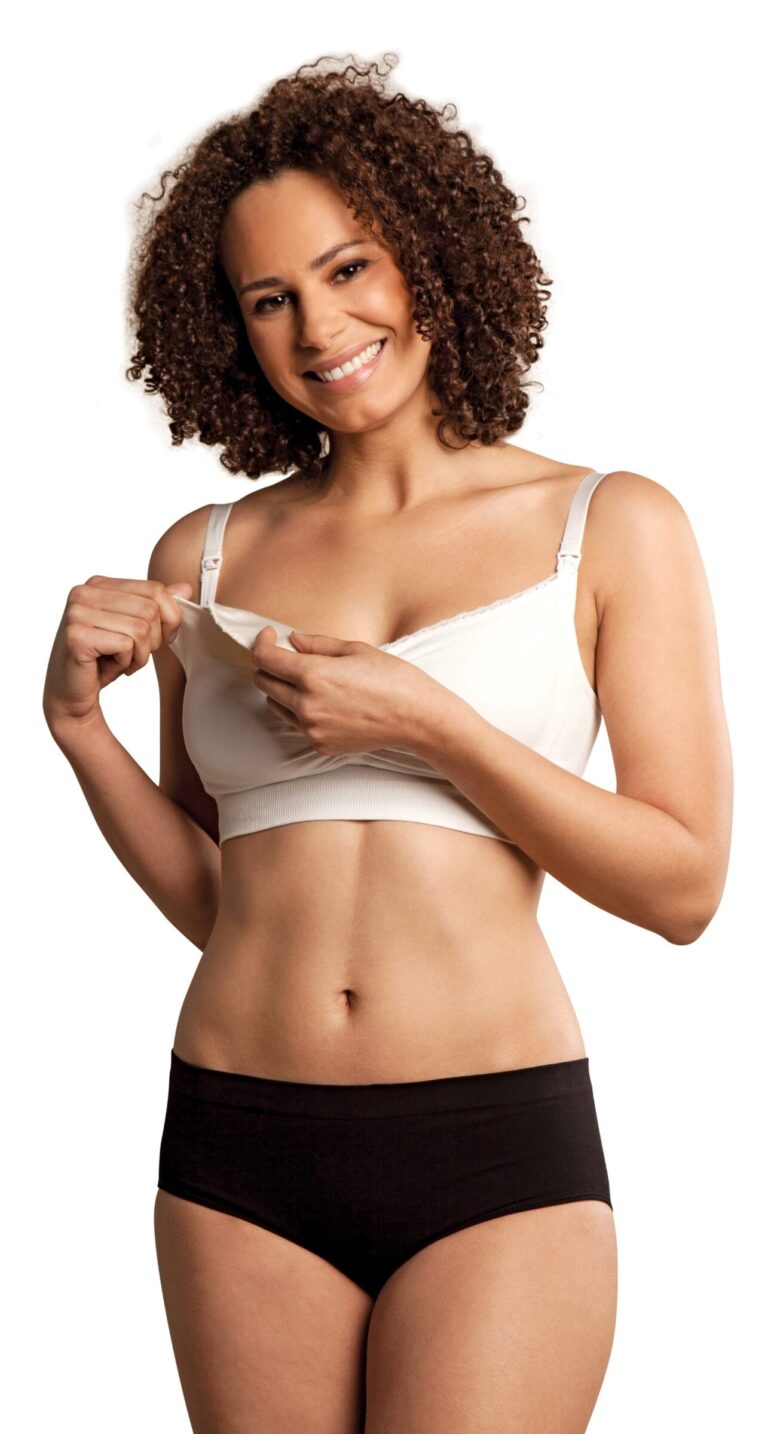 Carriwell Vložki za dojenje iz naravne svile, pralni - beli, 6 kosov v pakiranju