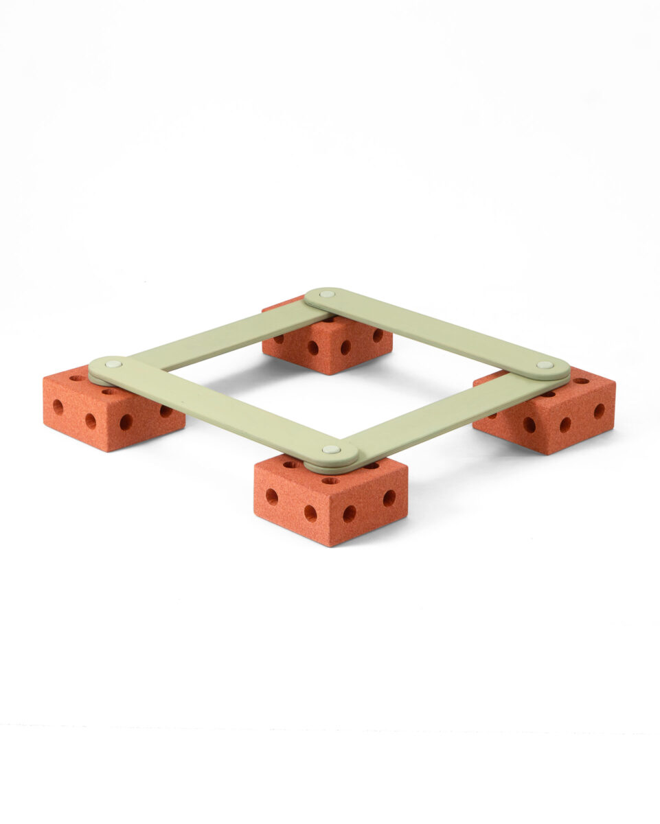 MODU Staza za ravnotežu Burnt Orange / Dusty Green
