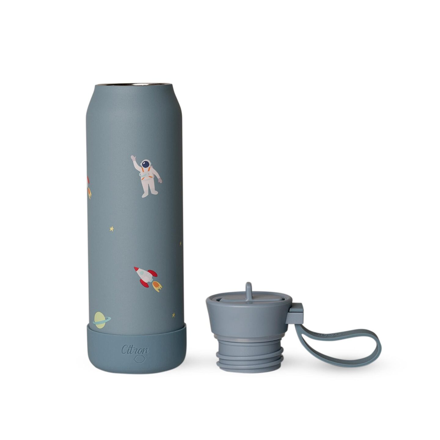 Steklenica za vodo Citron 350 ml Spaceship Dusty Blue - Image 3