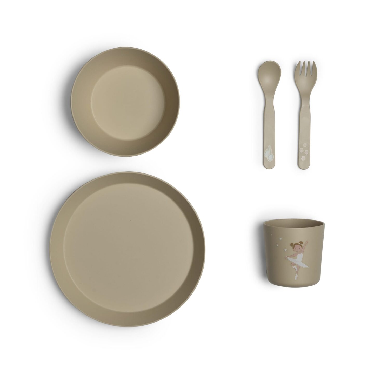 Citron Set posuđa od bio materijala Ballerina - Image 2