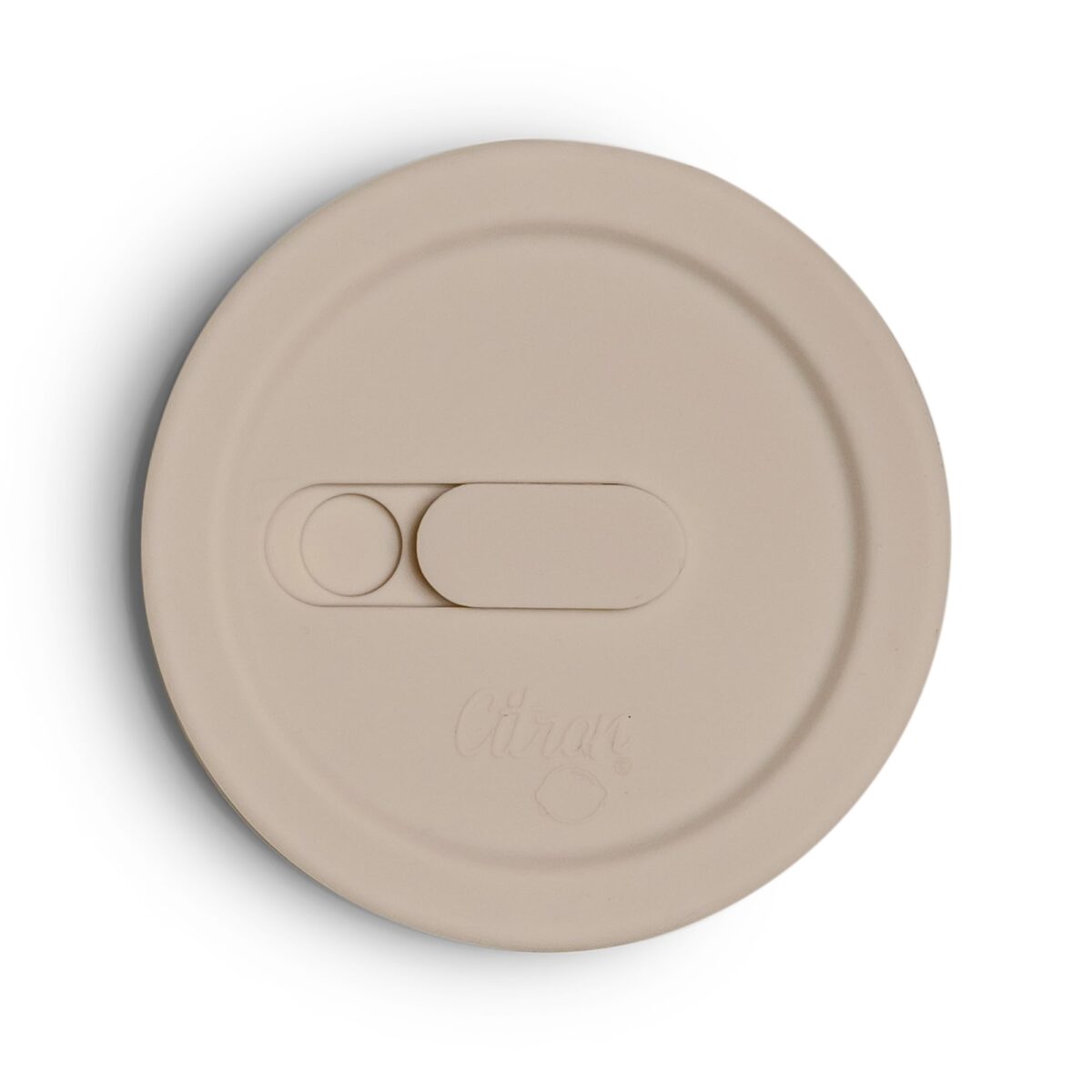 Citron Silikonski poklopac za šalicu Beige - Slika 2