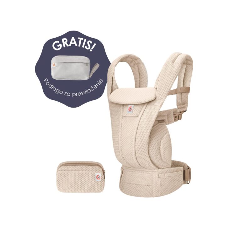 Ergobaby Omni Deluxe Mesh nosiljka - Natural Beige