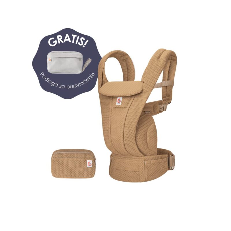 Ergobaby Omni Deluxe Mesh nosiljka - Camel