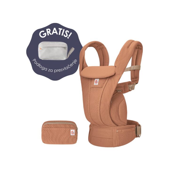 Ergobaby Omni Deluxe Mesh nosiljka - Canyon Clay