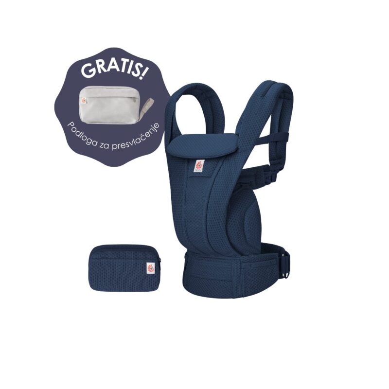Ergobaby Omni Deluxe Mesh nosiljka - Midnight Blue