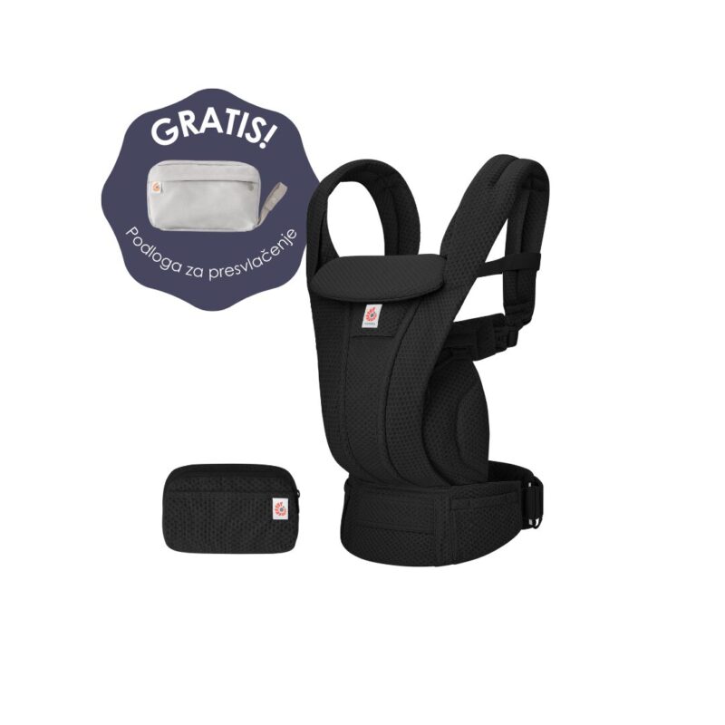 Ergobaby Omni Deluxe Mesh nosiljka - Onyx Black