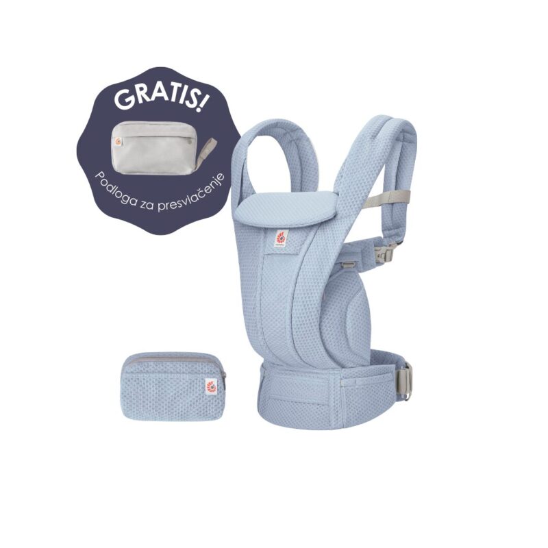 Ergobaby Omni Deluxe Mesh nosiljka - Serene Blue