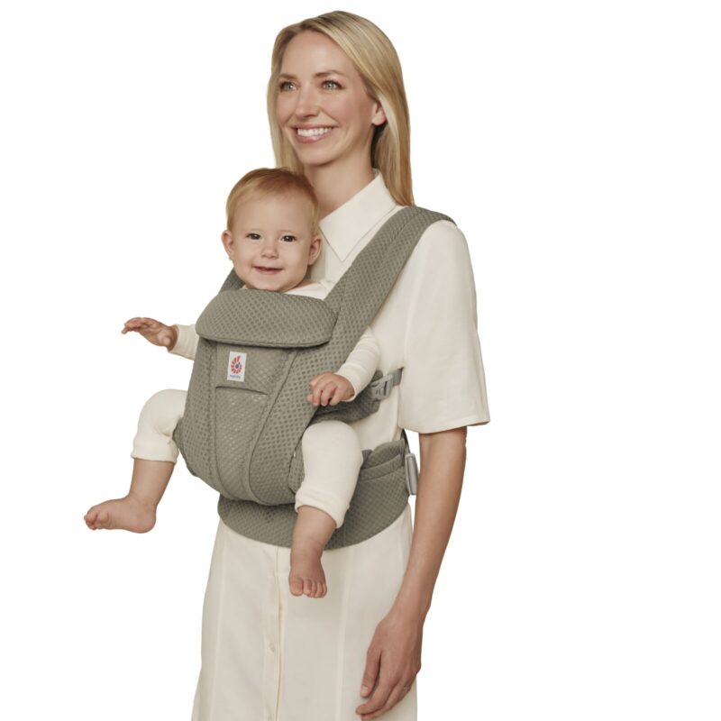 Ergobaby Omni Deluxe Mesh nosiljka - Soft Olive - Image 5