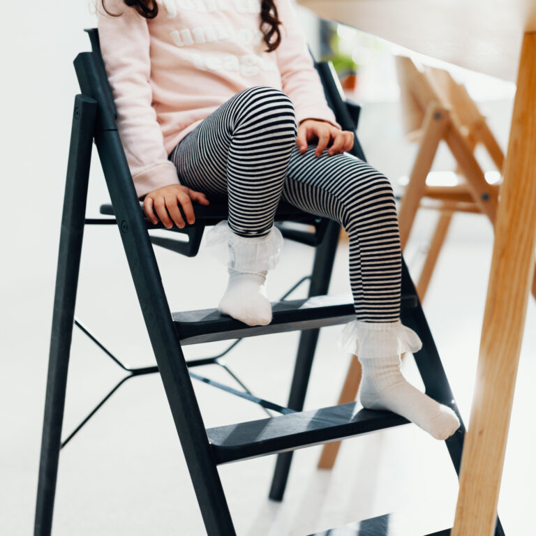 KAOS Klapp Dječja stolica, reciklirana plastika, Charcoal Black