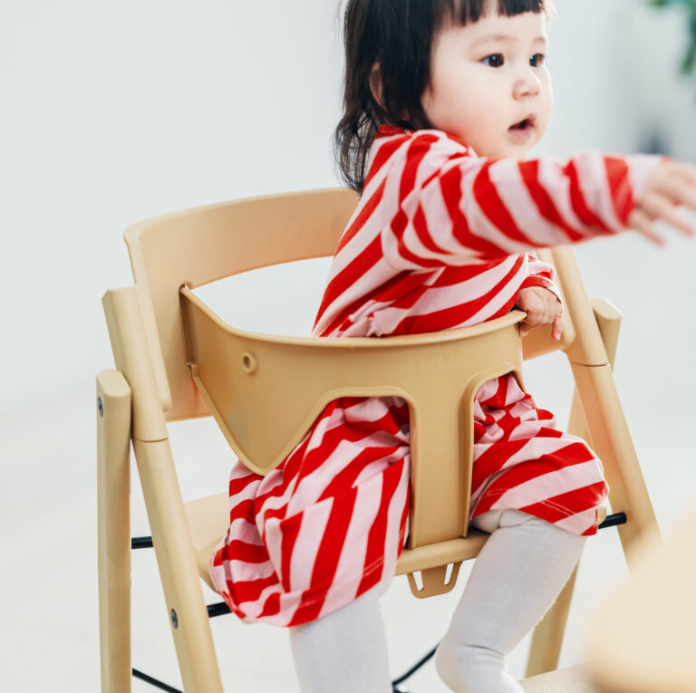 KAOS Klapp Dječja stolica, reciklirana plastika, Desert Sand