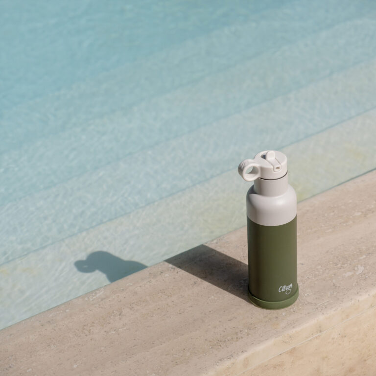 Steklenica za vodo Citron 500 ml zelena