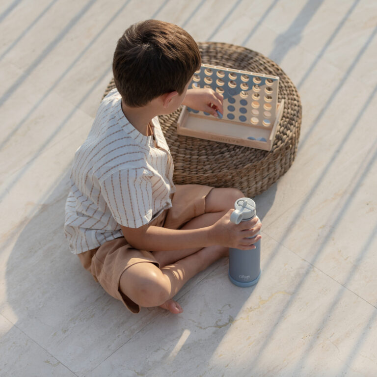 Steklenica za vodo Citron 500 ml, prašno modra