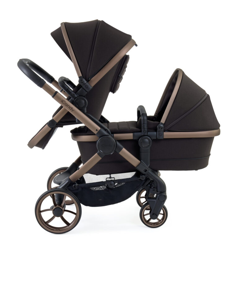 iCandy Peach 7 kolica za dvoje djece različite dobi, Pecan