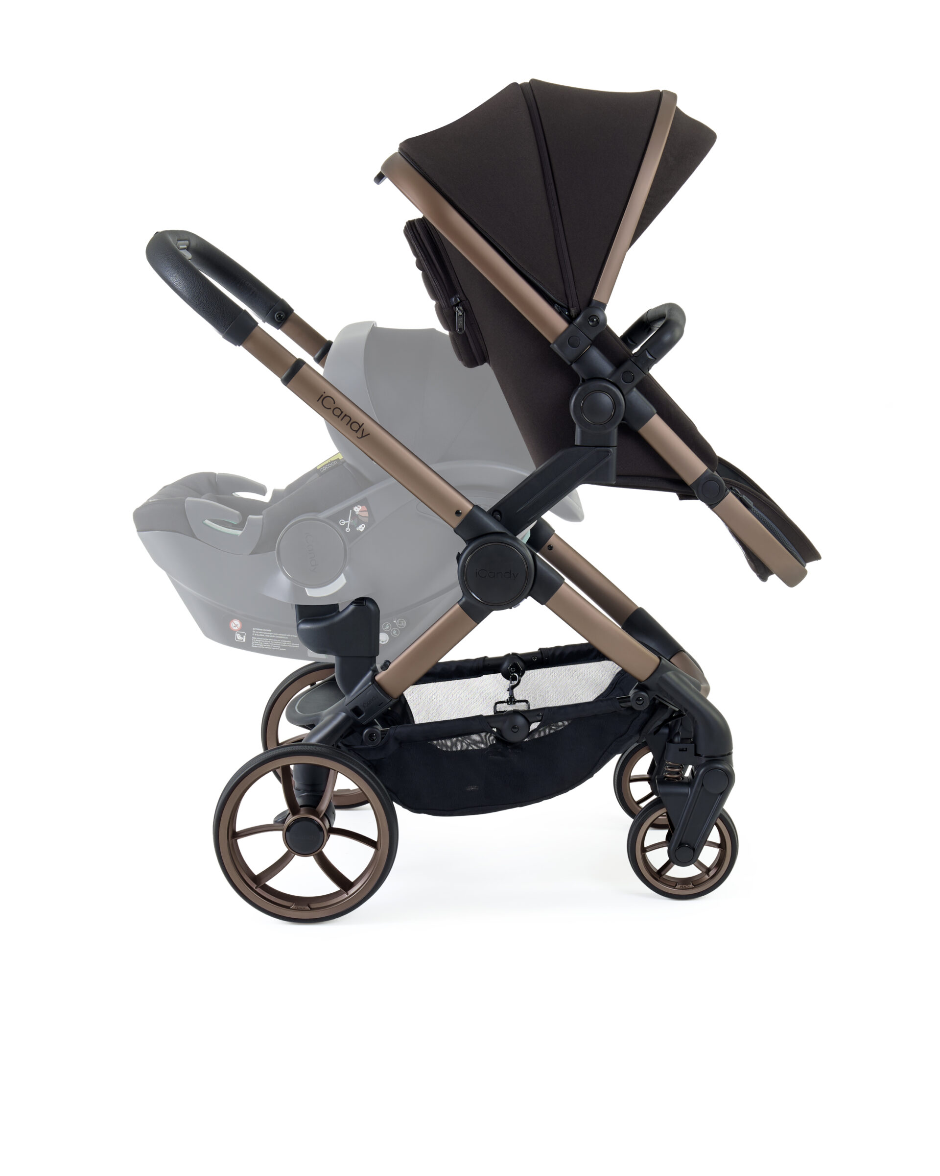 iCandy Peach 7 kolica za dvoje djece različite dobi, Pecan - Image 3