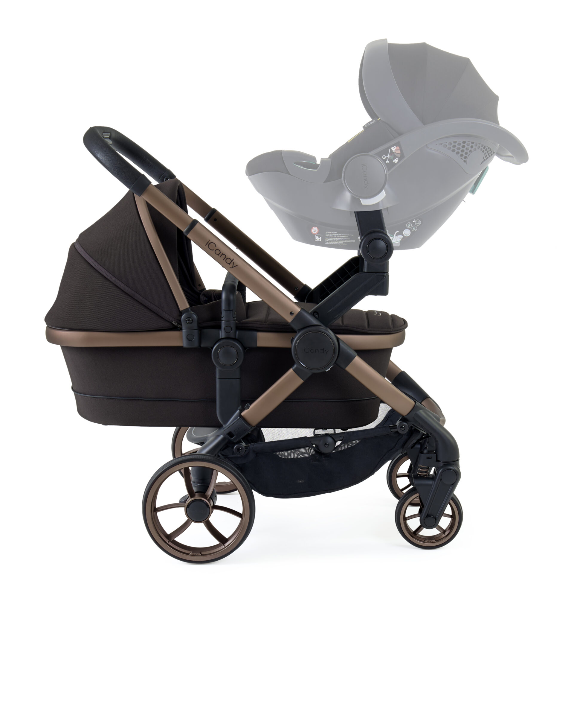 iCandy Peach 7 kolica za blizance 2u1, Pecan - Image 3
