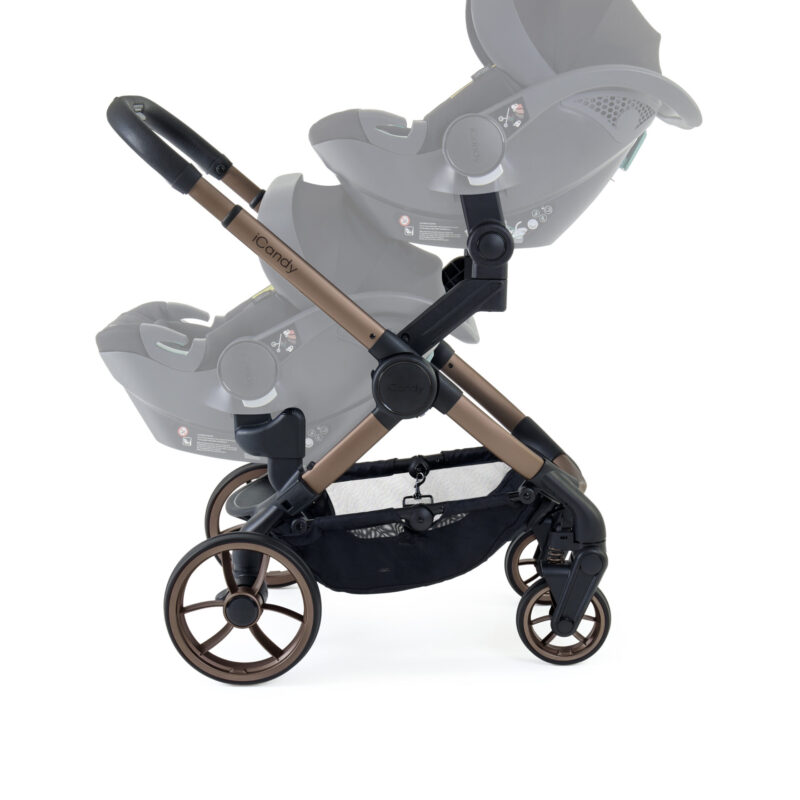 iCandy Peach 7 kolica za blizance 2u1, Pecan - Slika 4