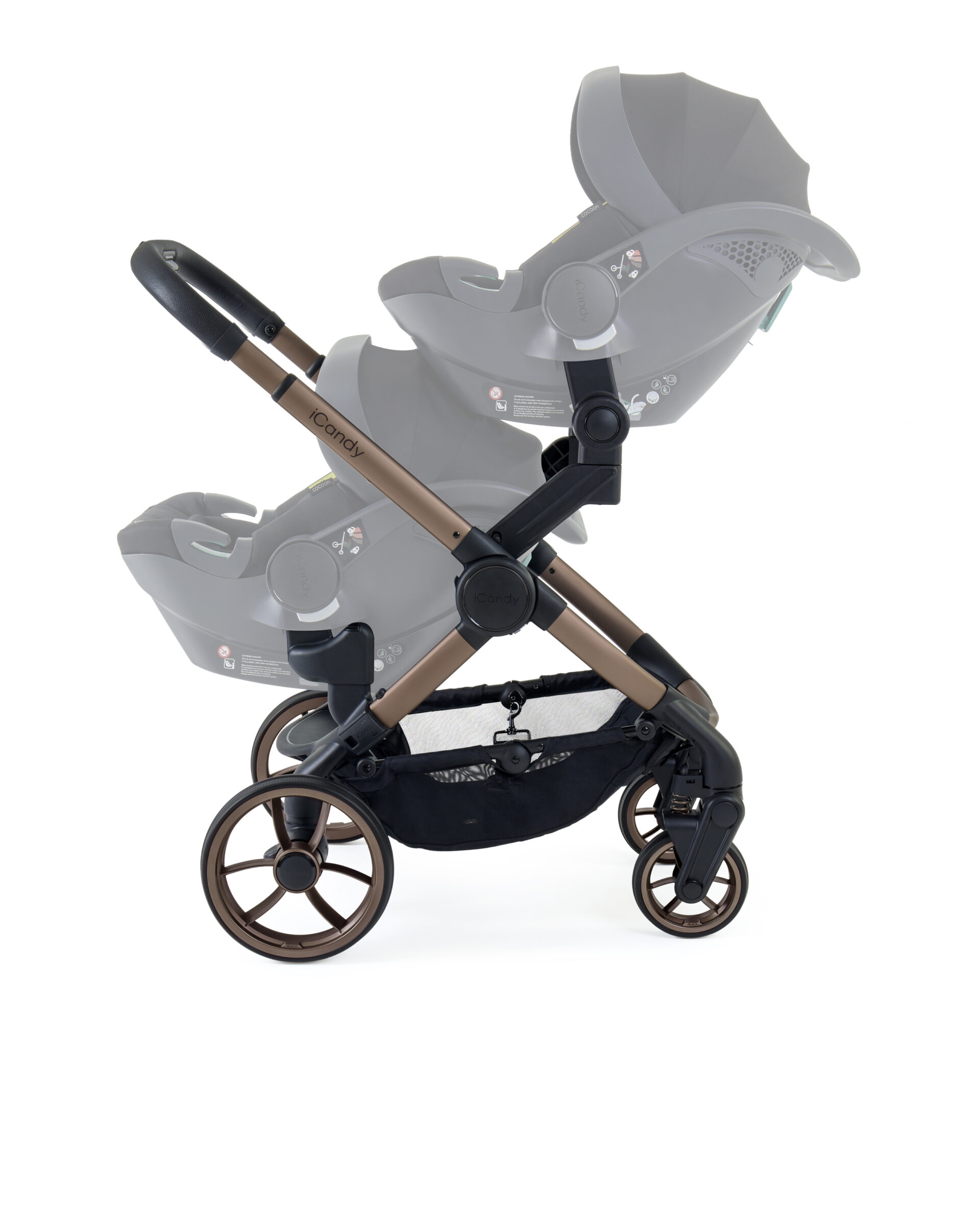 iCandy Peach 7 kolica za blizance 2u1, Pecan - Image 4