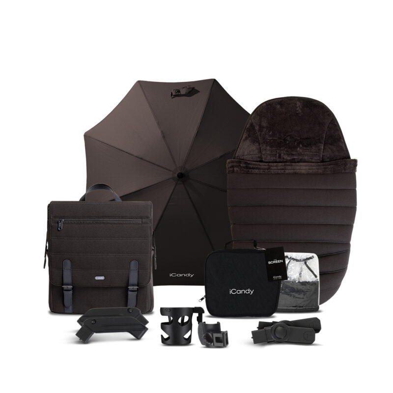 iCandy Peach 7 kolica 2u1, Pecan Phantom Complete Bundle - Slika 8
