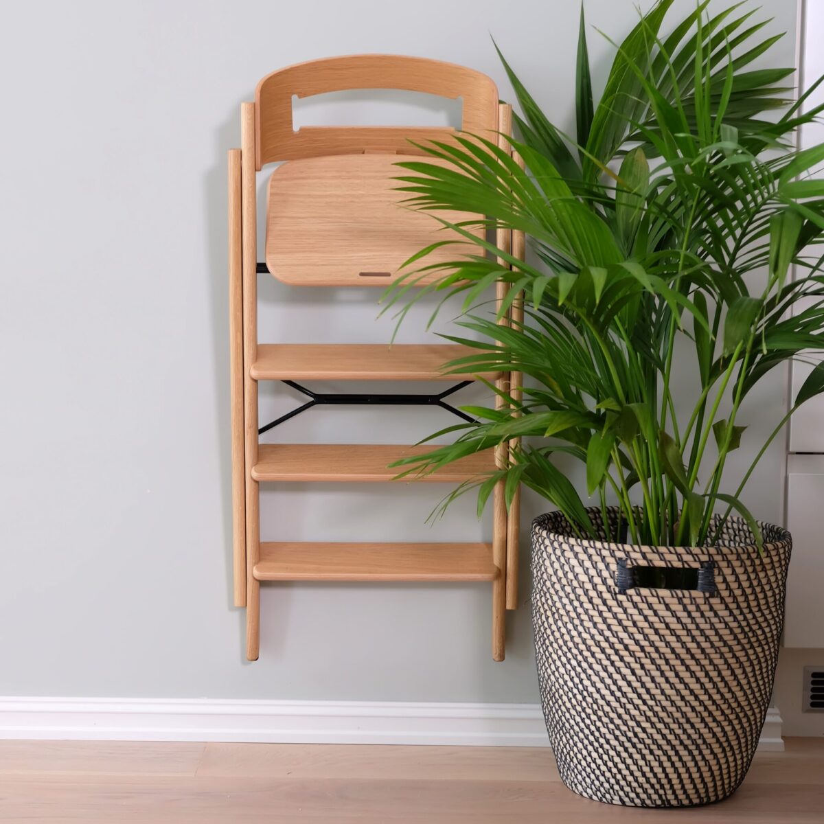 KAOS Klapp Zidna kuka za drvenu i recikliranu stolicu Natural Hrast - Slika 3