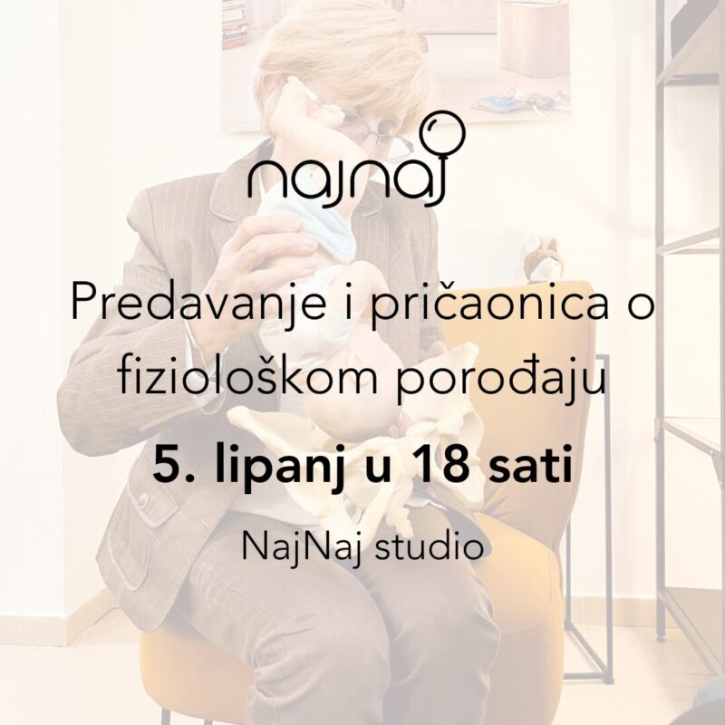 Predavanje i pričaonica o fiziološkom porođaju - 5. lipanj 2025. u 18 sati