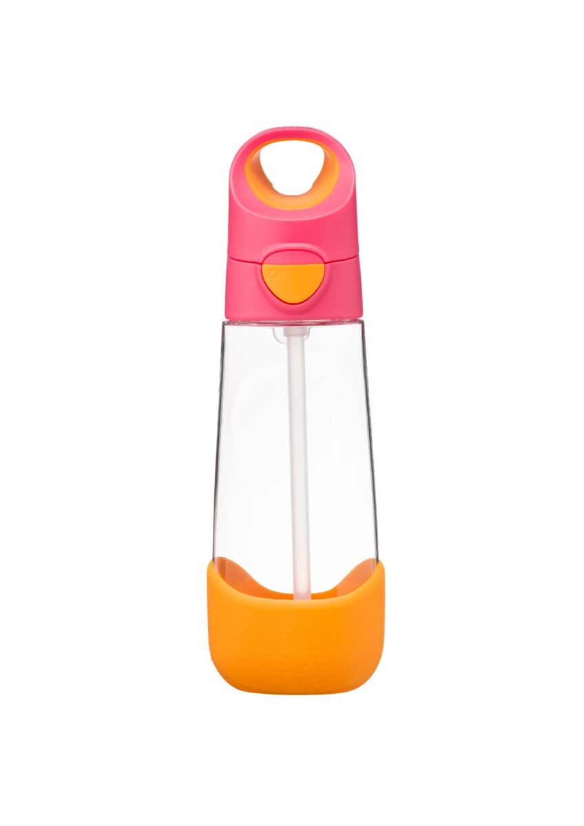 b.box Tritan™ plastenka s slamico, 600 ml - smaragdni gozd   (Kopiraj)
