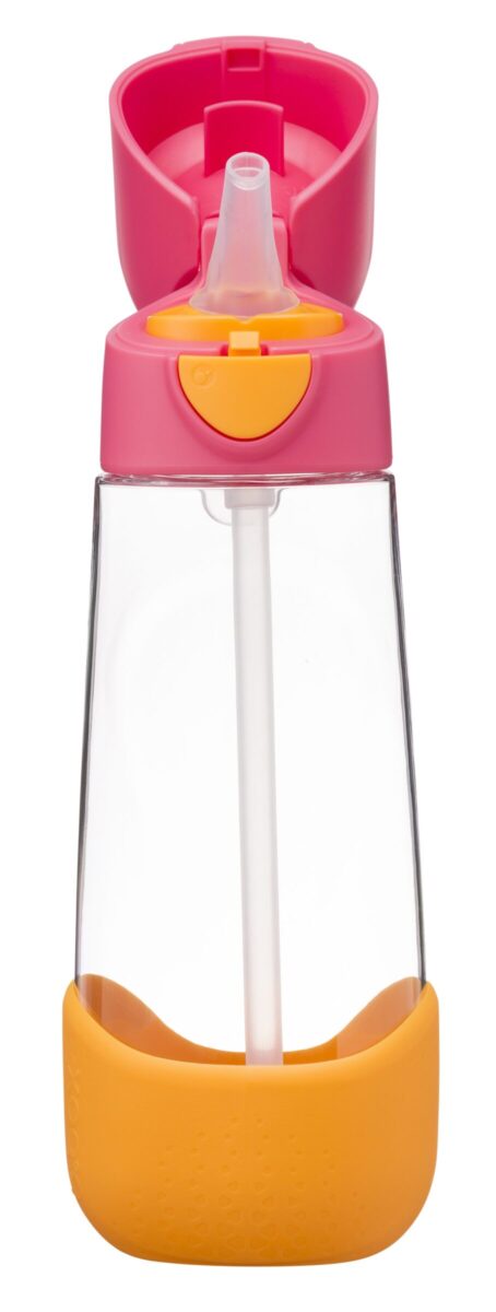 b.box Tritan™ plastenka s slamico, 600 ml - smaragdni gozd   (Kopiraj) - Image 2