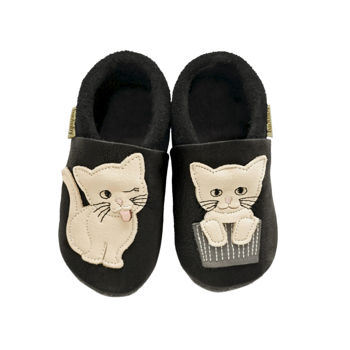 Baobaby mekane dječje cipelice, Cat's Kiss black