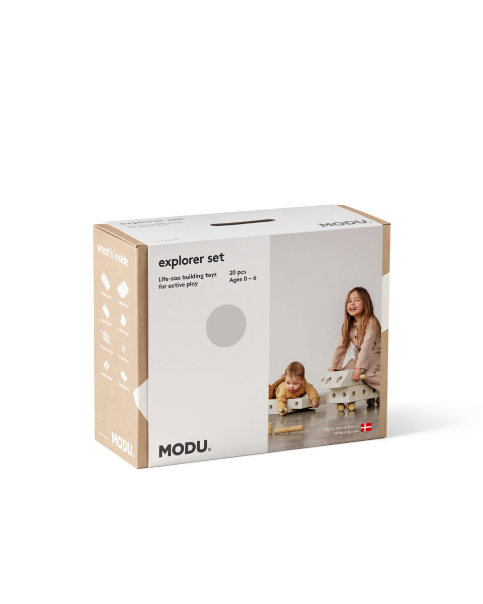 Komplet MODU Explorer, peščeno siva/medeno rumena - Image 6
