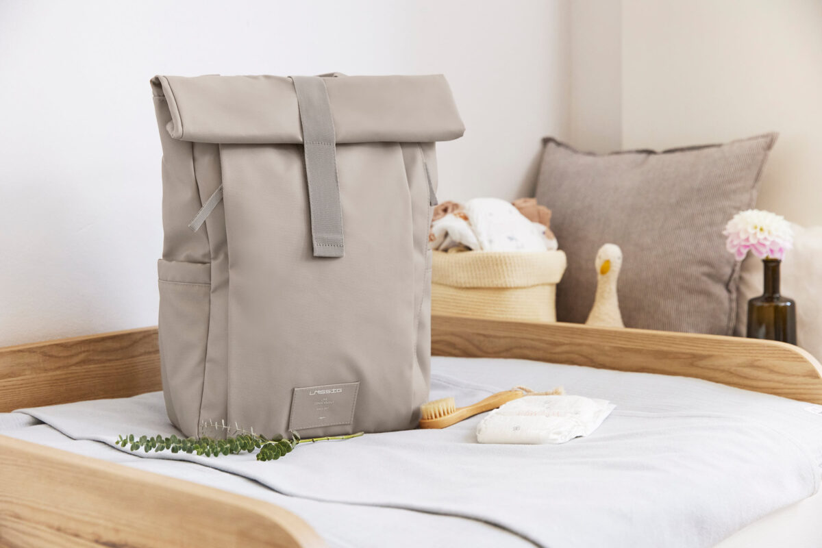 Lässig GRE Rolltop Up Ruksak, taupe - Slika 9