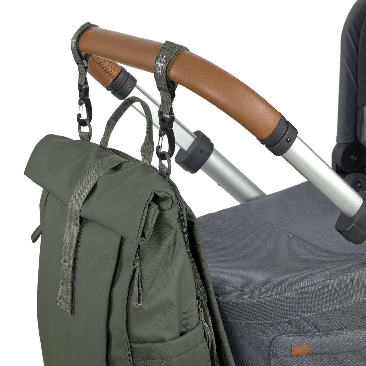 Lässig GRE Rolltop Up Ruksak, olive - Slika 6