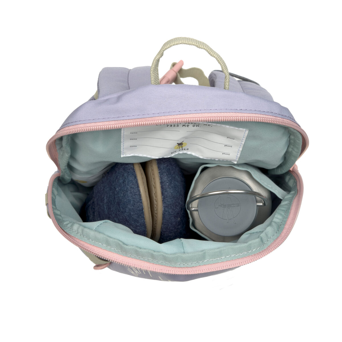 Lässig Tiny Ruksak Outdoor Rainbow Pastel Lilac - Slika 2