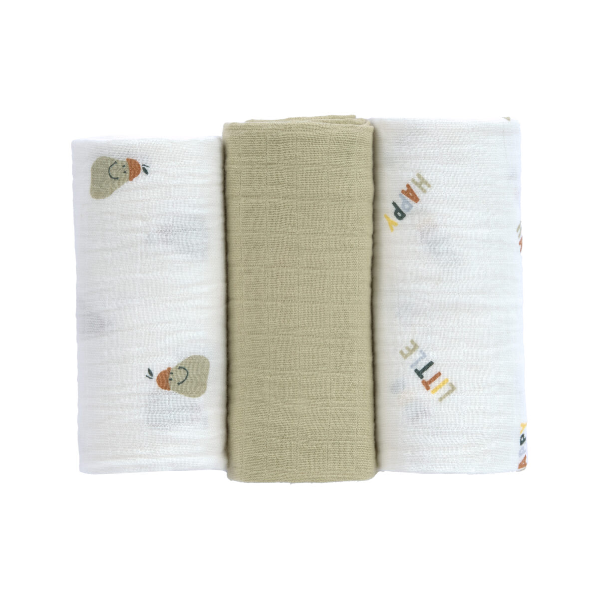 Lässig Tetra pelena M Happy Fruits Pear 3 kom, 60 x 60 cm - Slika 2