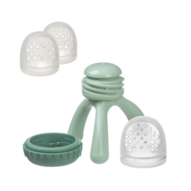 b.box Set hranilica za svježe voće + zamjenski silikon - Sage