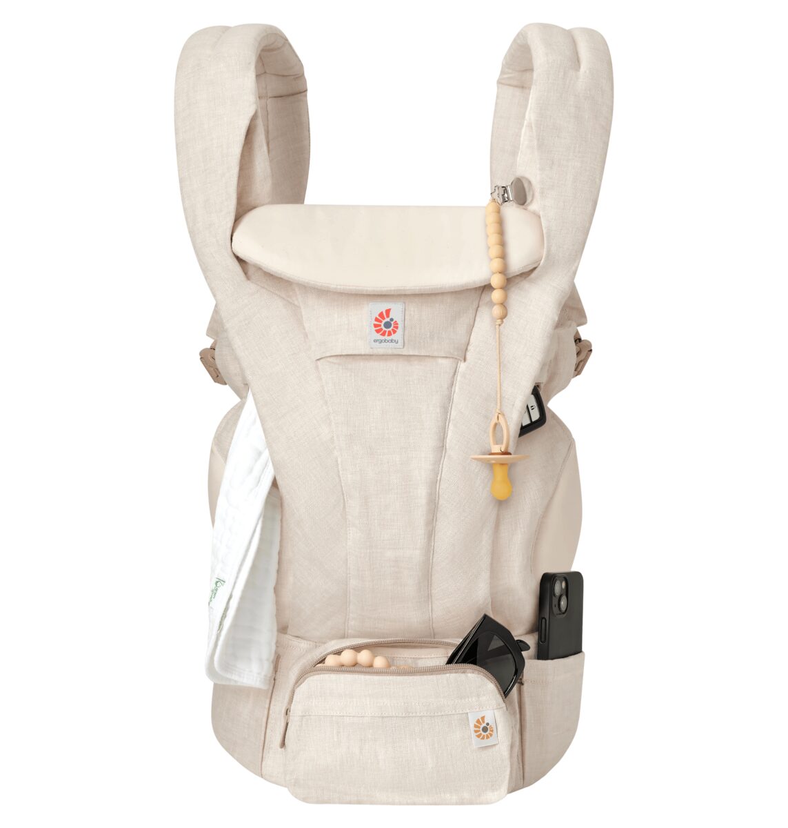 Ergobaby Omni Deluxe Linen nosiljka - Natural Linen - Slika 3