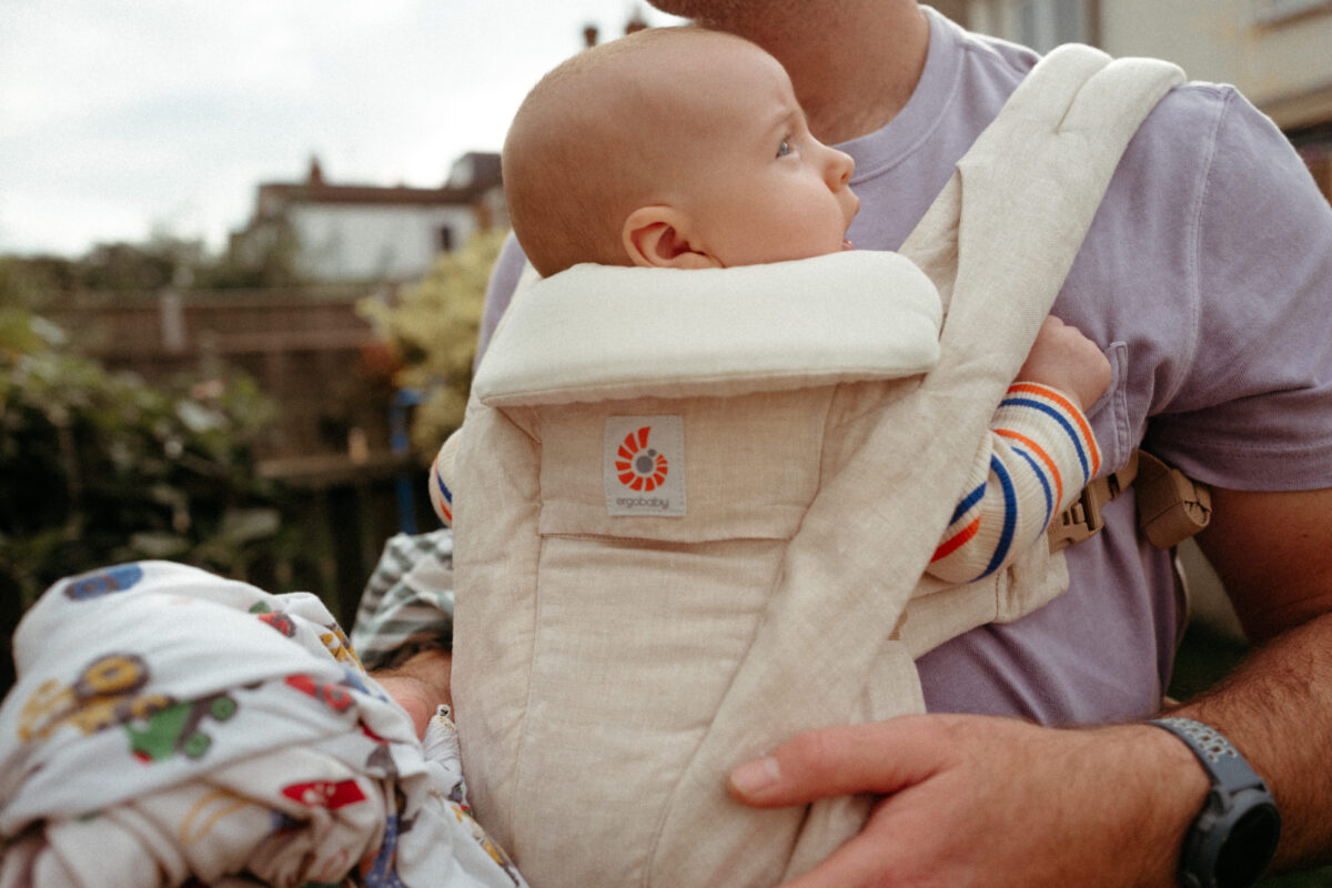 Ergobaby Omni Deluxe Linen nosiljka - Natural Linen - Slika 10