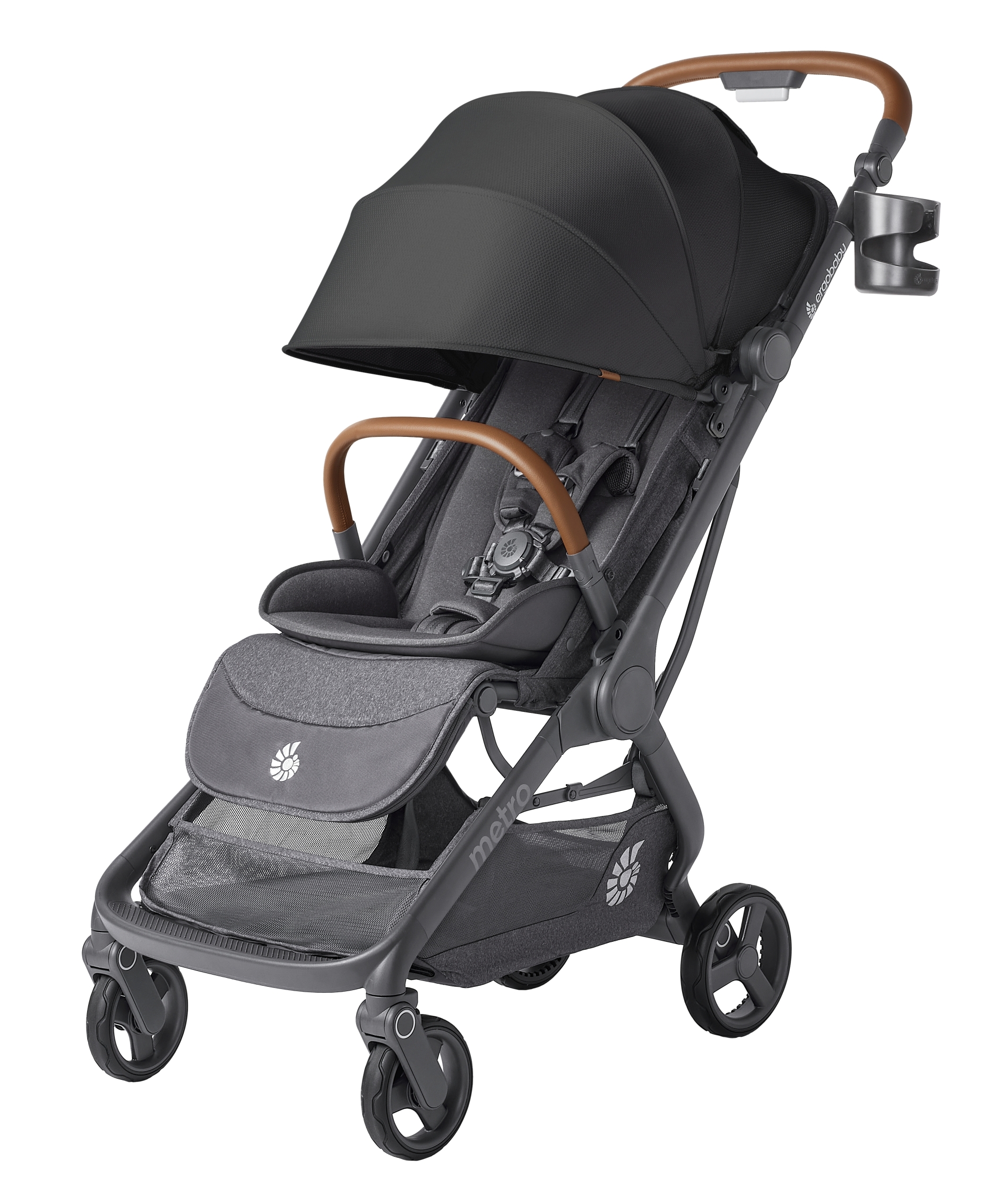 Metro 3 Deluxe kompaktna gradska kolica - Jet Black