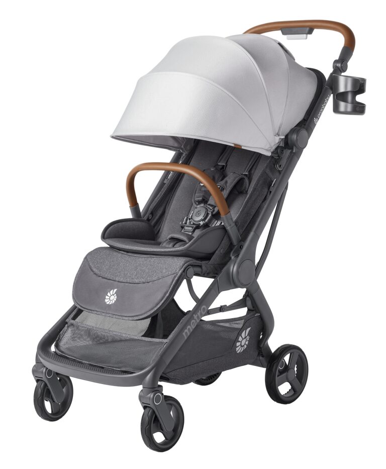 3u1 kolica Ergobaby Metro 3 Deluxe, Pearl Grey + BeSafe iZi Go Modular X2 i-Size autosjedalica
