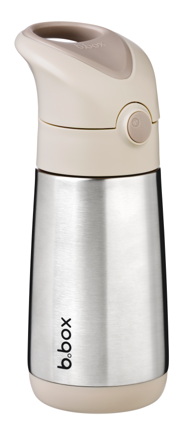 b.box Termo bočica sa slamkom, 350ml - latte