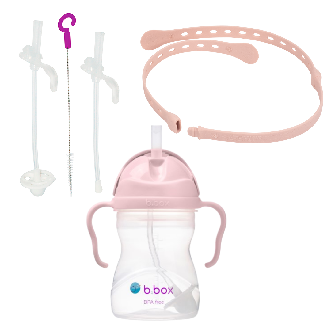 b.box Sippy Cup Starter set - blush